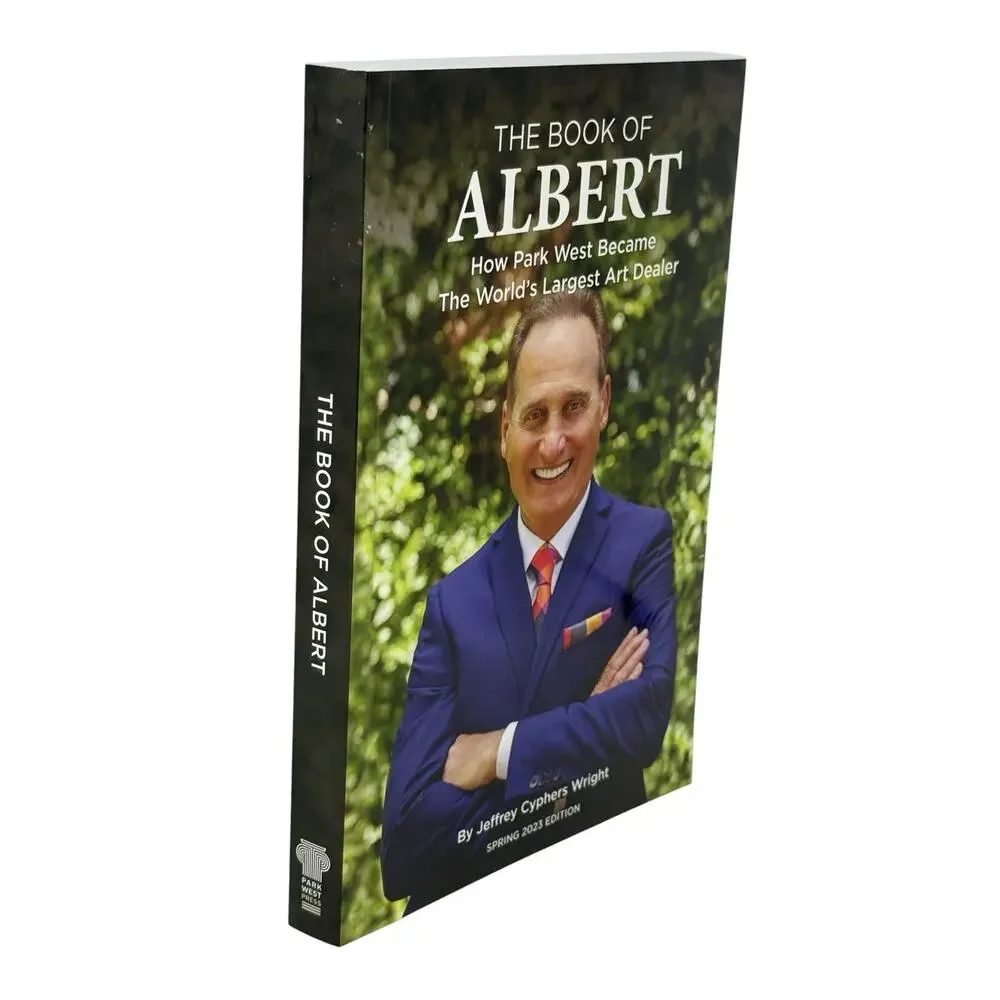 Jeffrey Cyphers Wright - The Book Of Albert - Park West Art Dealer Spring 23 New